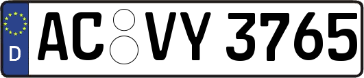 AC-VY3765