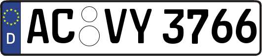 AC-VY3766