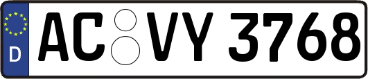 AC-VY3768