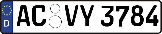 AC-VY3784