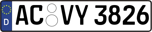 AC-VY3826