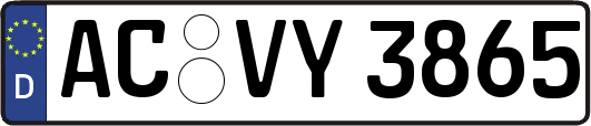 AC-VY3865