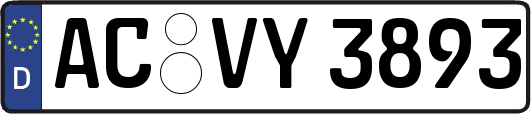 AC-VY3893