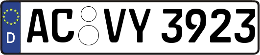 AC-VY3923