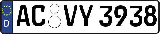 AC-VY3938