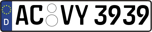 AC-VY3939