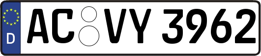 AC-VY3962