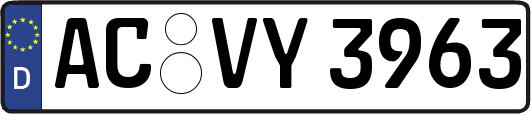 AC-VY3963