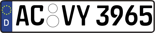 AC-VY3965