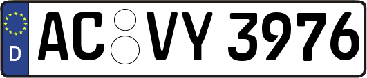 AC-VY3976