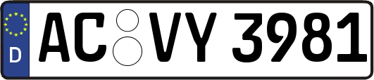 AC-VY3981