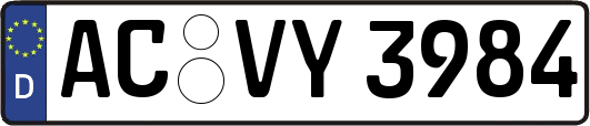 AC-VY3984