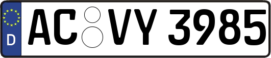 AC-VY3985