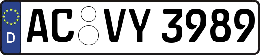 AC-VY3989