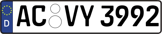 AC-VY3992