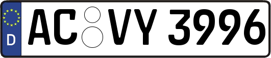 AC-VY3996