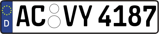 AC-VY4187