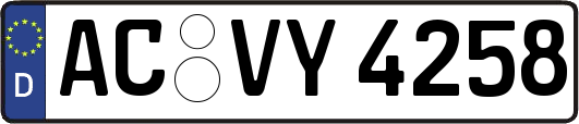 AC-VY4258