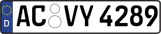 AC-VY4289