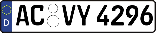 AC-VY4296