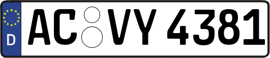 AC-VY4381