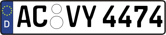 AC-VY4474