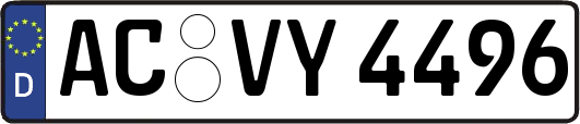 AC-VY4496