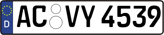 AC-VY4539
