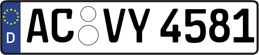 AC-VY4581
