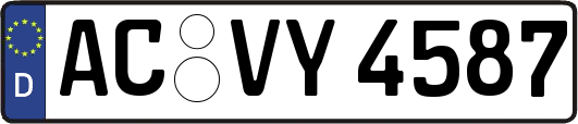 AC-VY4587