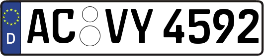 AC-VY4592