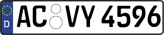 AC-VY4596