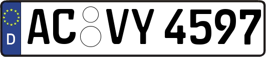 AC-VY4597