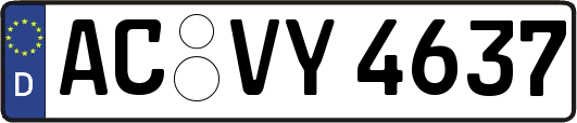 AC-VY4637