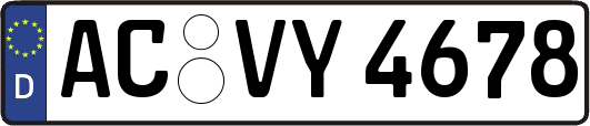 AC-VY4678
