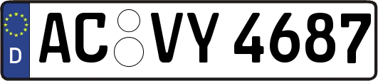 AC-VY4687