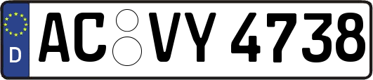 AC-VY4738