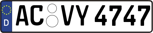 AC-VY4747