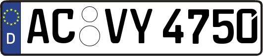 AC-VY4750