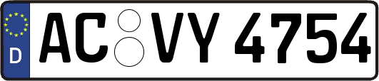 AC-VY4754