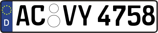 AC-VY4758