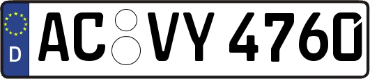 AC-VY4760