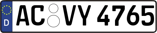 AC-VY4765