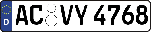 AC-VY4768