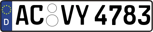 AC-VY4783