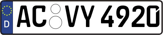 AC-VY4920