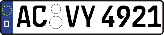 AC-VY4921