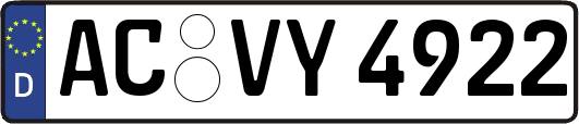 AC-VY4922