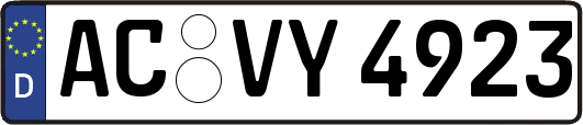 AC-VY4923