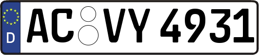 AC-VY4931
